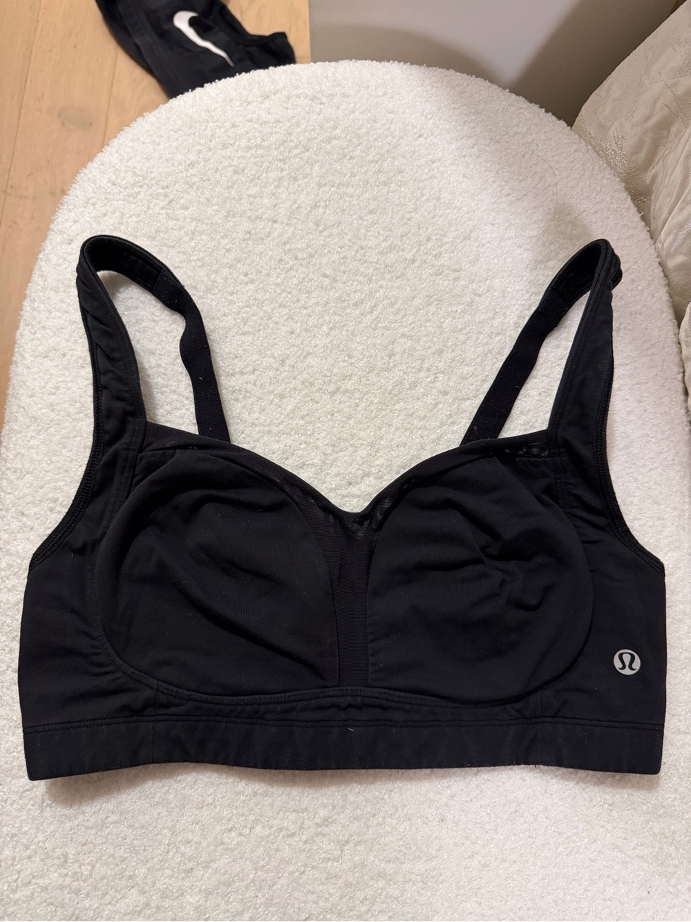 lululemon athletica Black Low-Impact Support Sports Bra